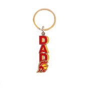 USC Trojans Dad Over Tommy Head Brass Campus Keytag